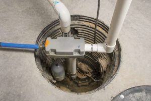 Sump Pump System Basement Living Space Snell Website Image